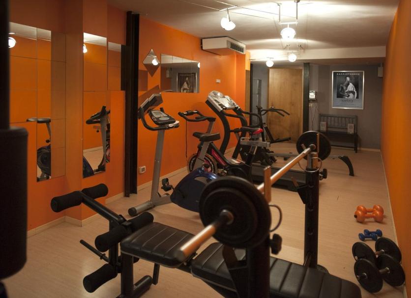 Fitnessbereich Foto