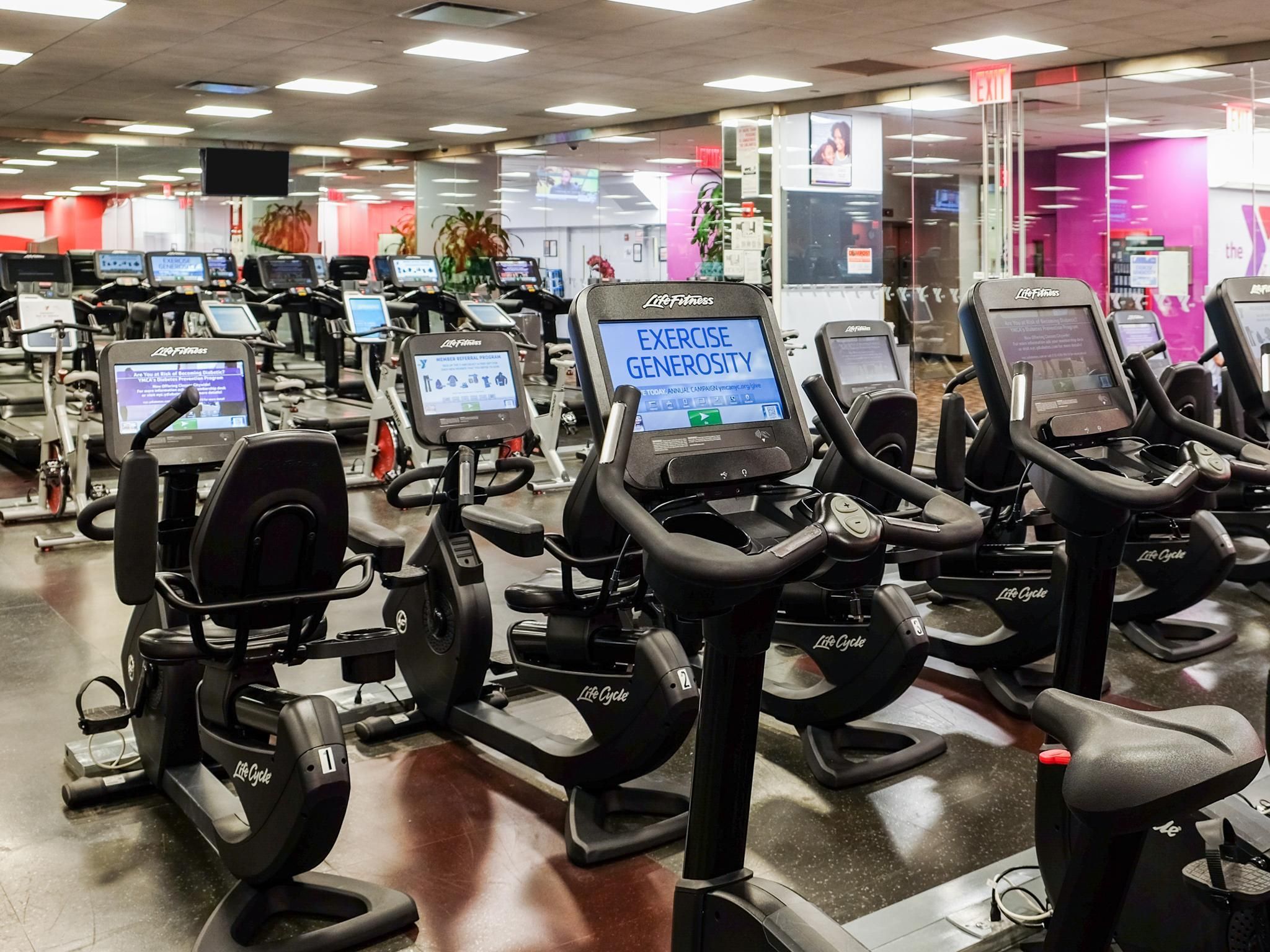 Fitnessbereich