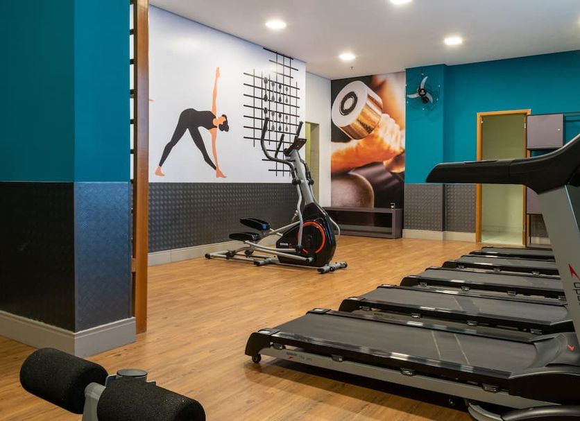 Fitnessbereich Foto