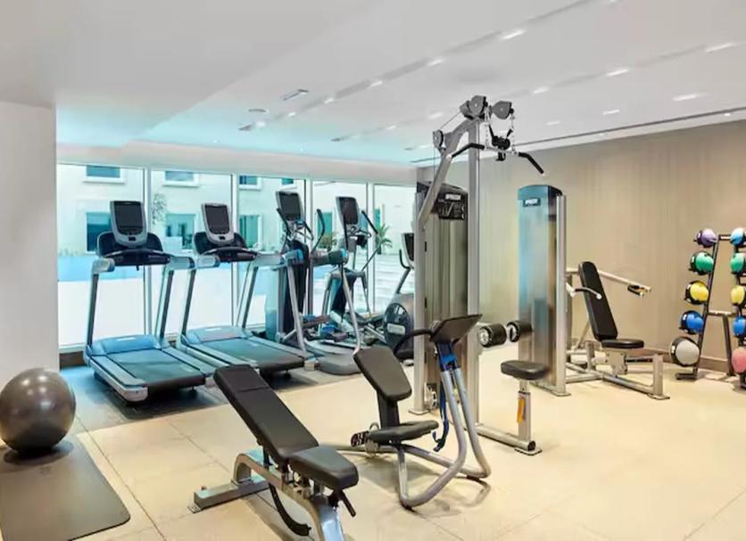 Fitnessbereich Foto