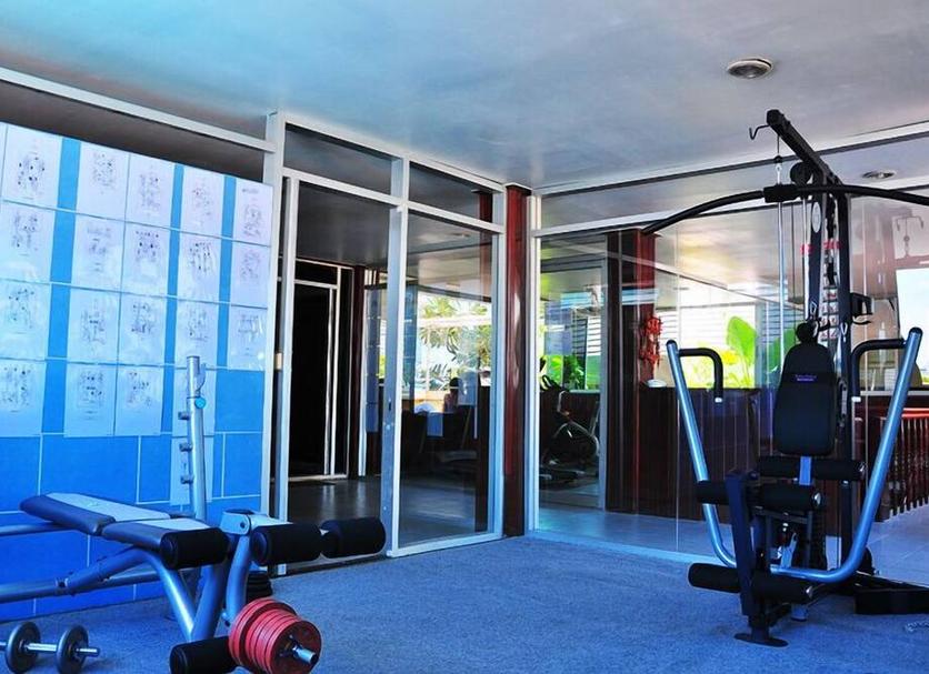 Fitnessbereich Foto