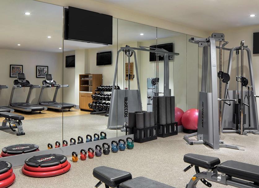 Fitnessbereich Foto