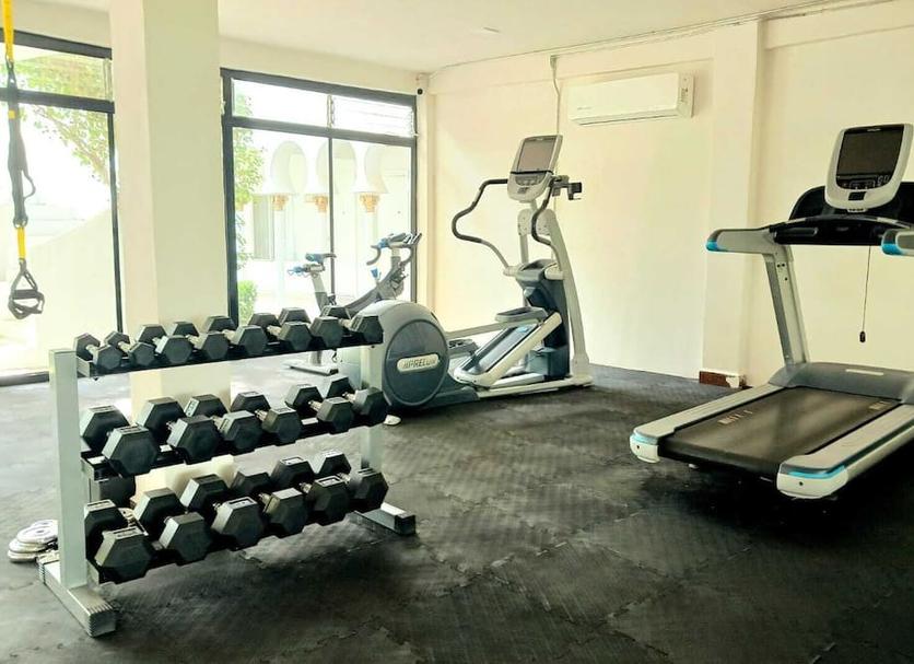Fitnessbereich Foto