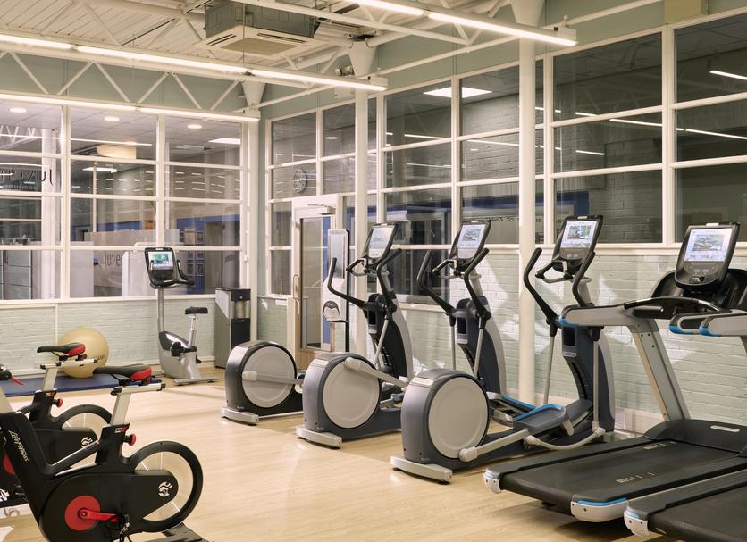 Fitnessbereich Foto