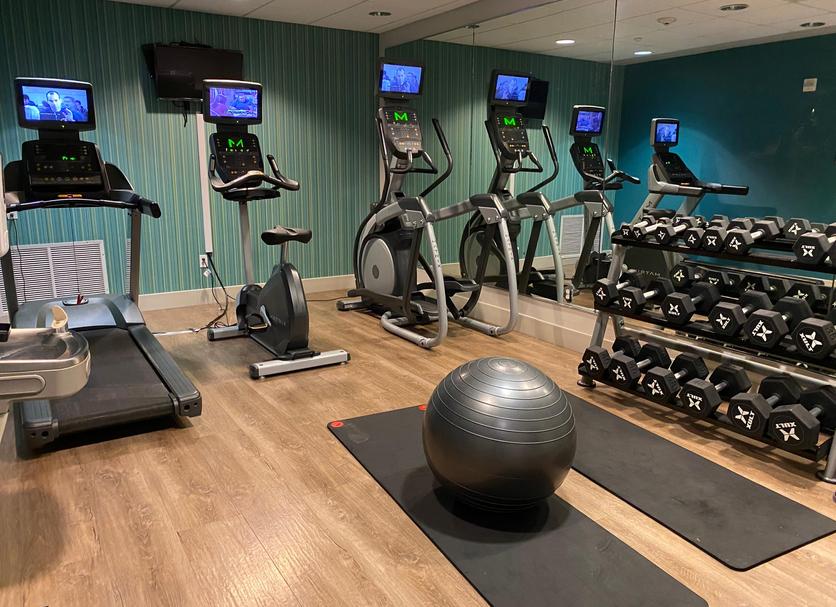 Fitnessbereich Foto
