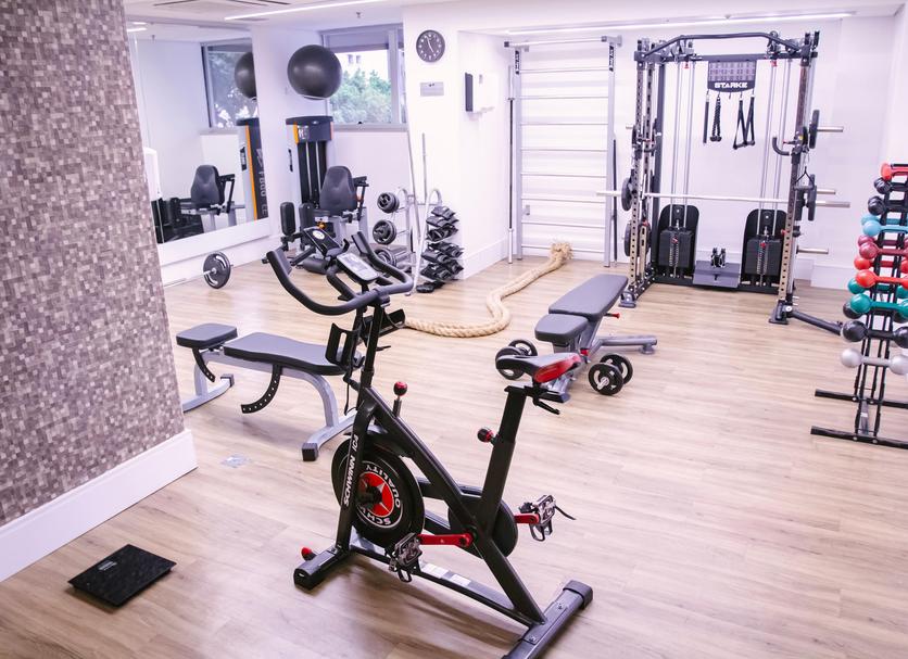 Fitnessbereich Foto