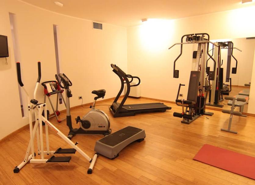 Fitnessbereich Foto
