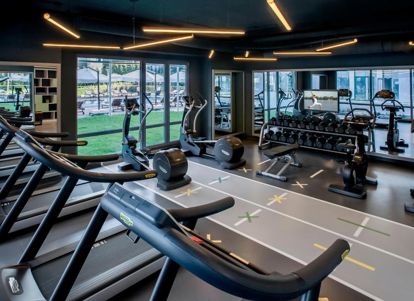 Fitnessbereich Foto