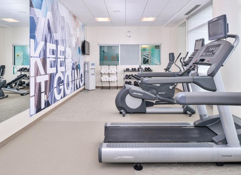 Fitnessbereich Foto