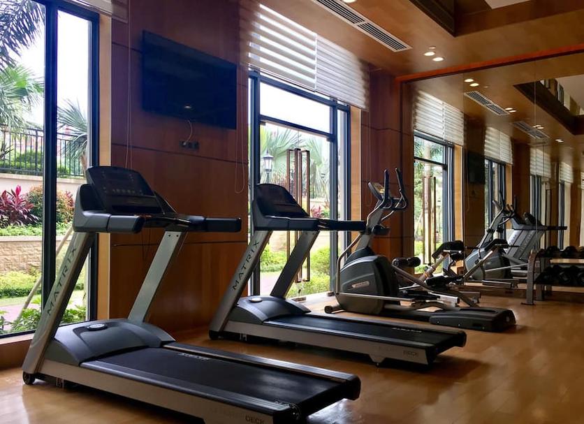 Fitnessbereich Foto