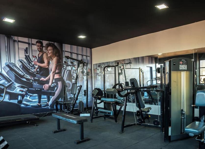 Fitnessbereich Foto
