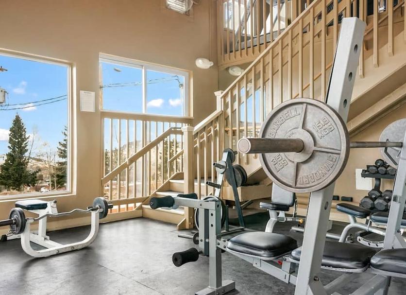 Fitnessbereich Foto