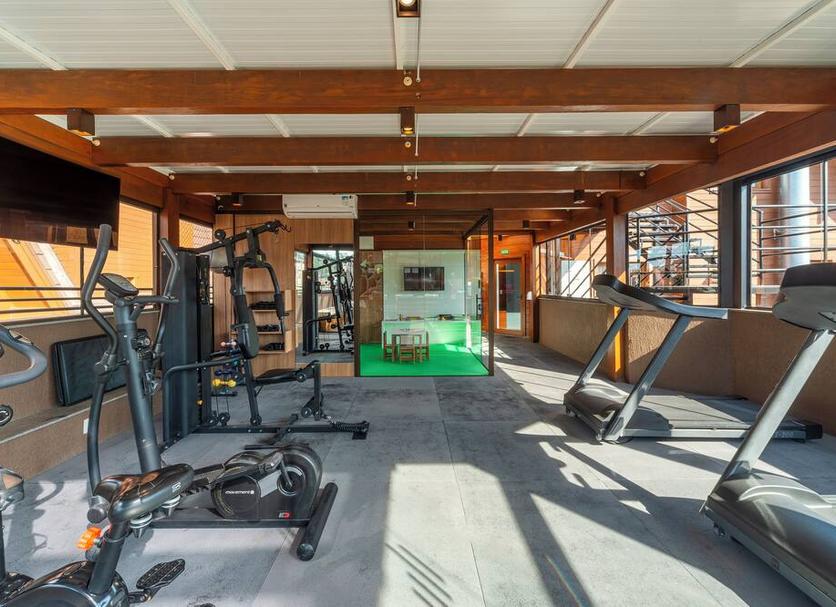 Fitnessbereich Foto