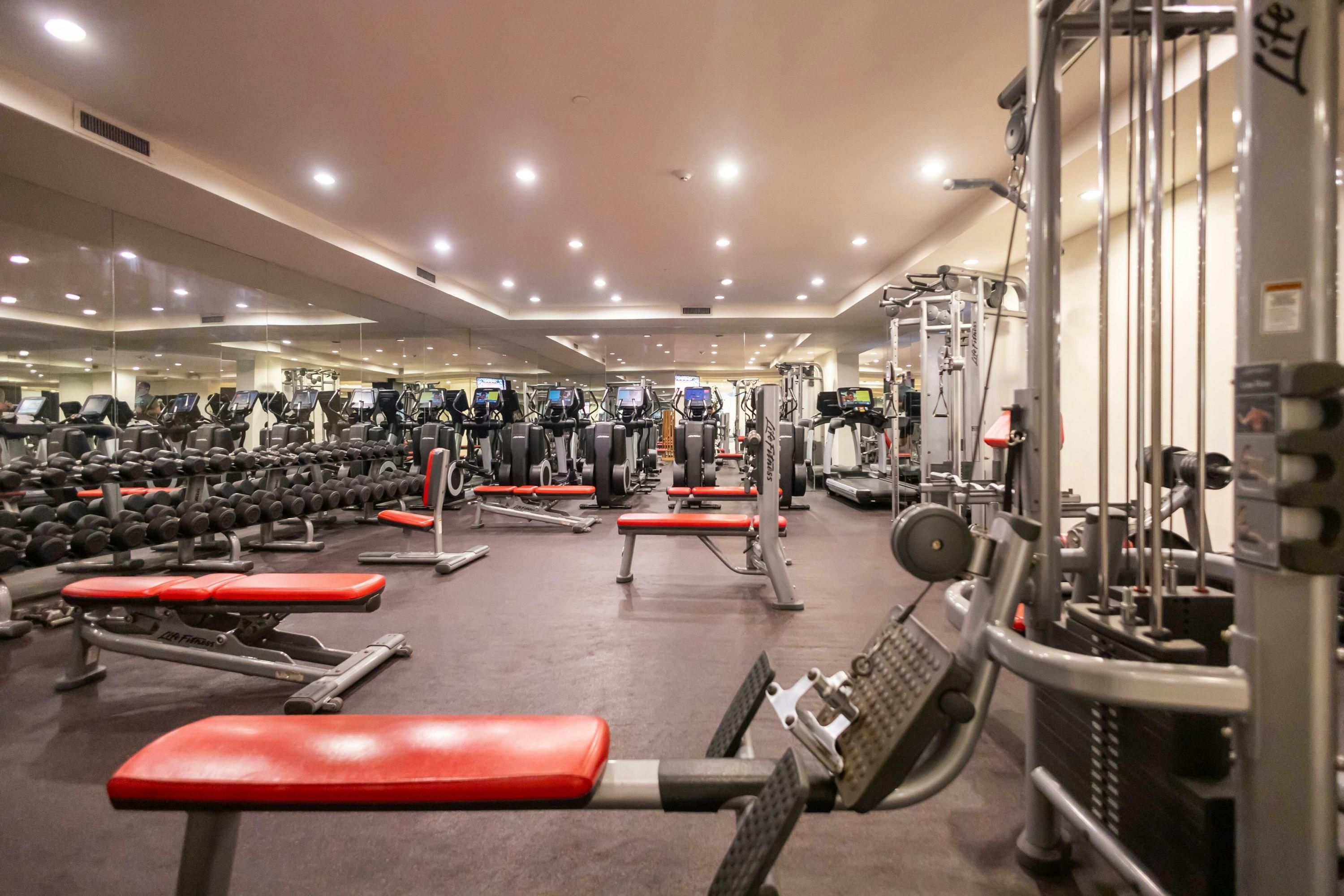 Fitnessbereich