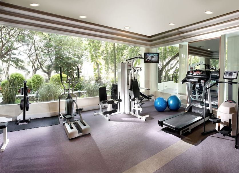 Fitnessbereich Foto