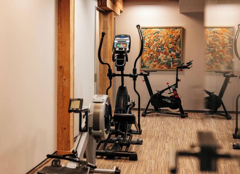 Fitnessbereich Foto