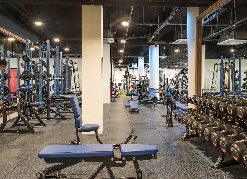 Fitnessbereich Foto