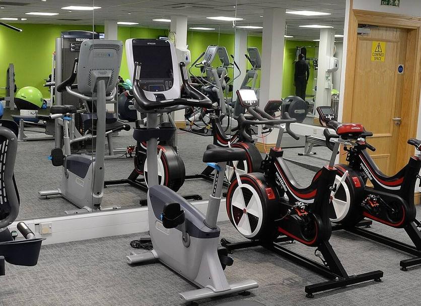 Fitnessbereich Foto