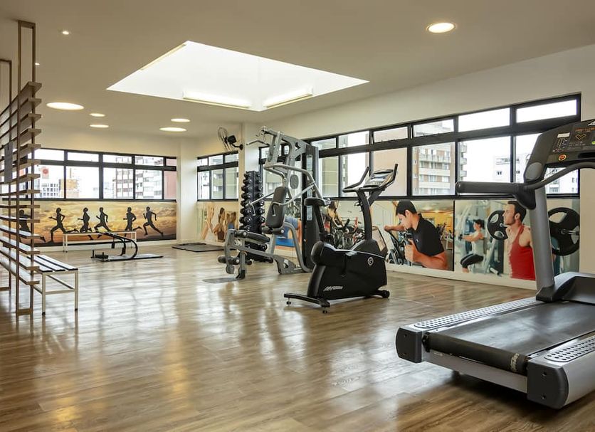 Fitnessbereich Foto