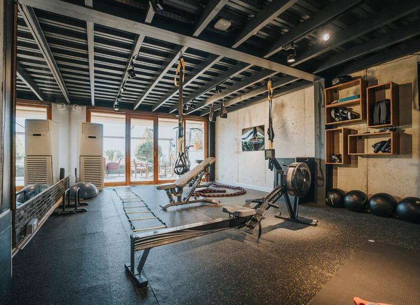 Fitnessbereich Foto