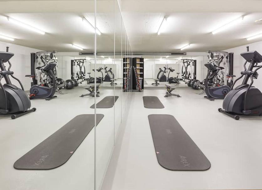 Fitnessbereich Foto