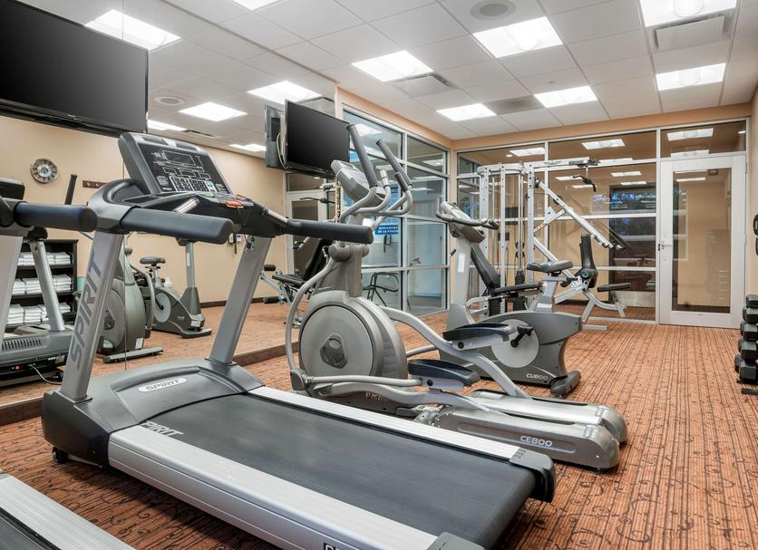 Fitnessbereich Foto