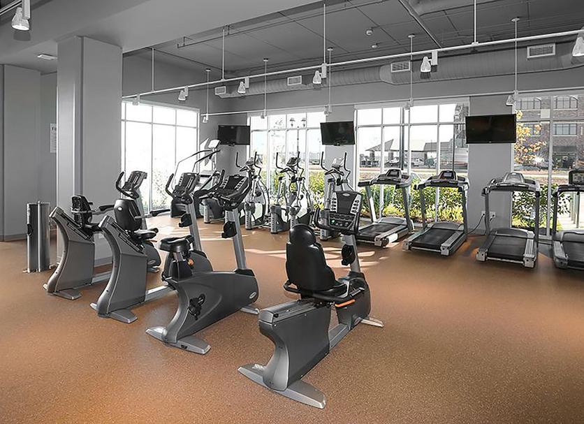 Fitnessbereich Foto