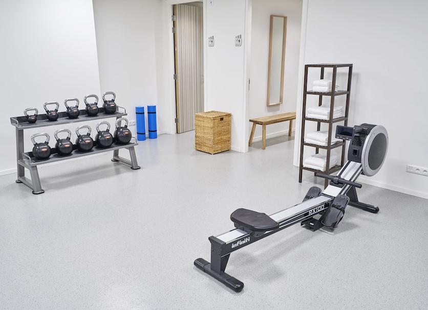 Fitnessbereich Foto