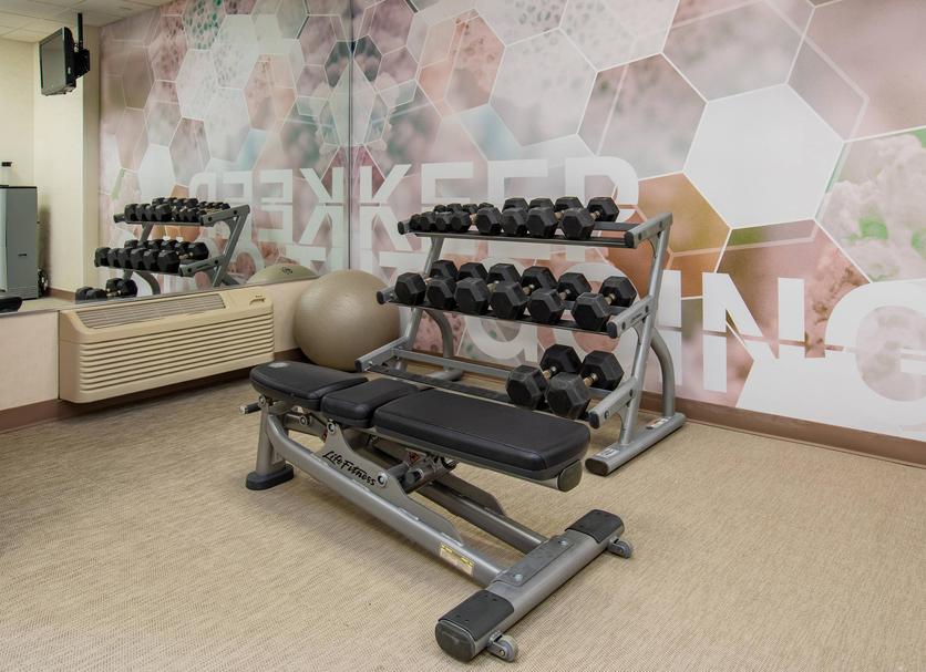 Fitnessbereich Foto
