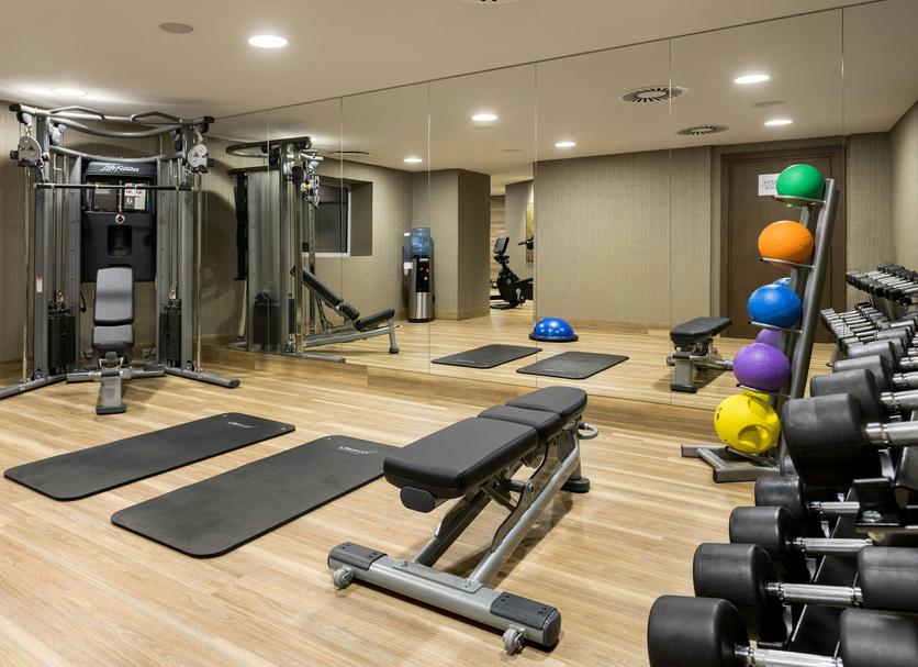 Fitnessbereich Foto