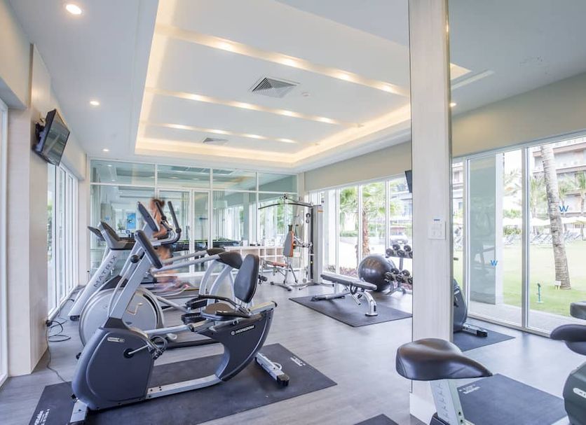 Fitnessbereich Foto