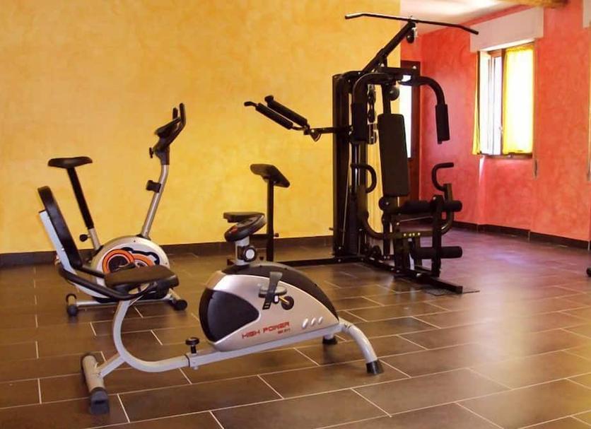 Fitnessbereich Foto