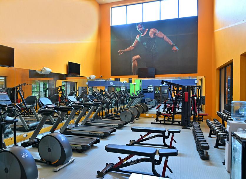 Fitnessbereich Foto
