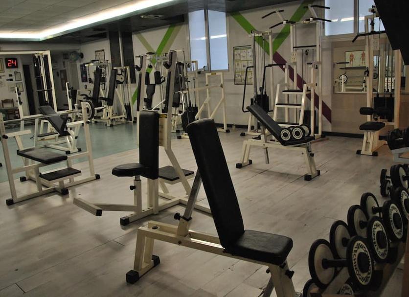 Fitnessbereich Foto