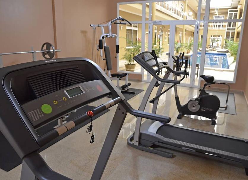 Fitnessbereich Foto