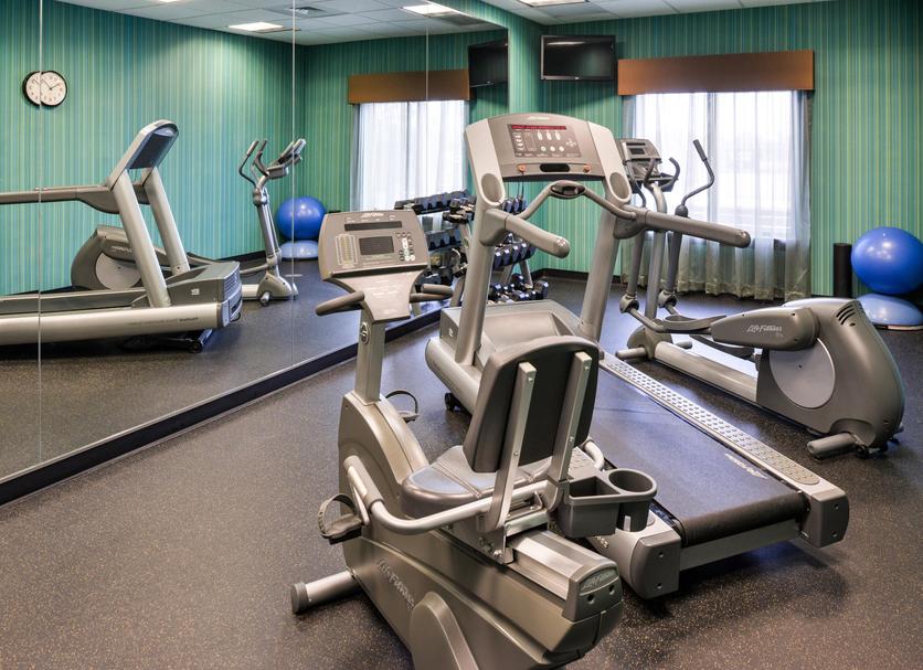 Fitnessbereich Foto