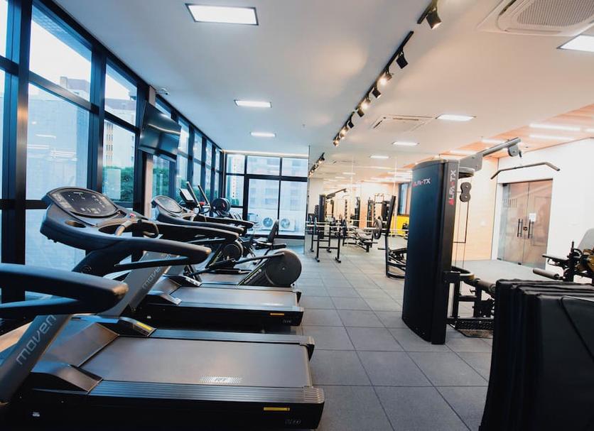 Fitnessbereich Foto