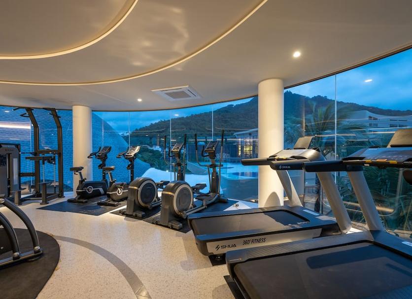 Fitnessbereich Foto