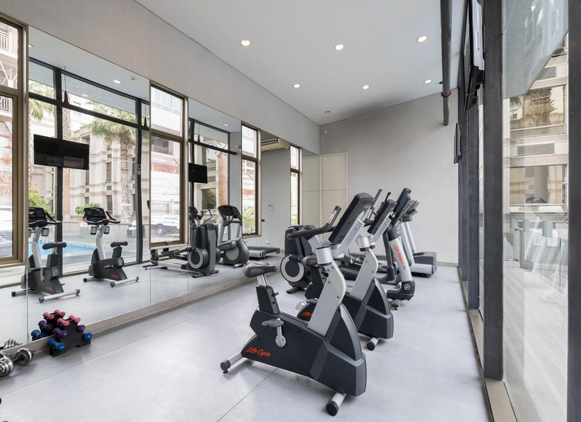 Fitnessbereich Foto