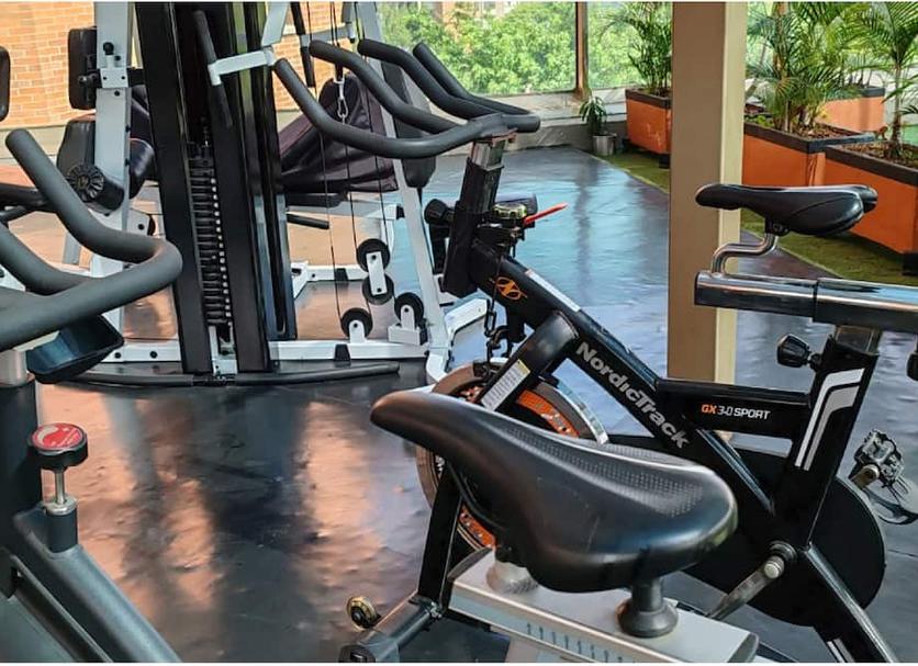 Fitnessbereich Foto