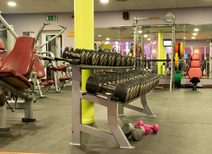 Fitnessbereich Foto