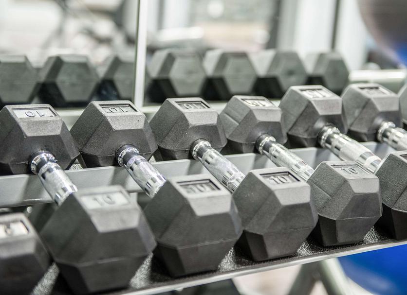 Fitnessbereich Foto