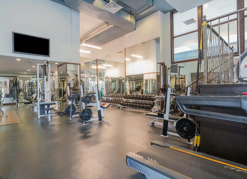 Fitnessbereich Foto