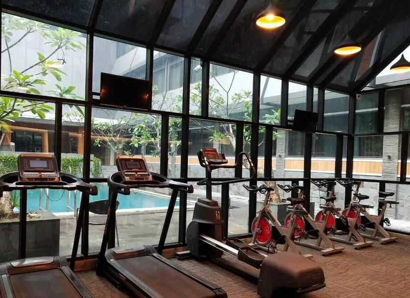 Fitnessbereich Foto