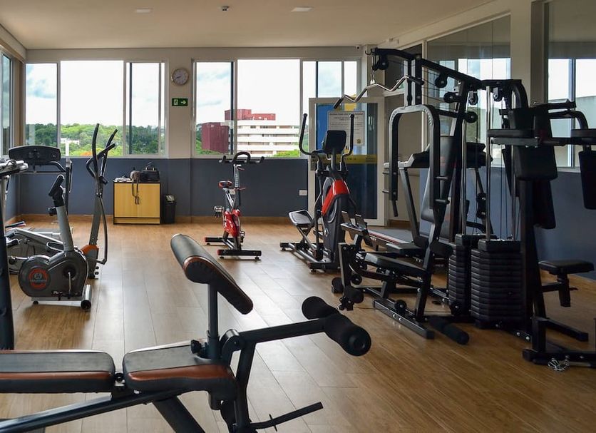 Fitnessbereich Foto