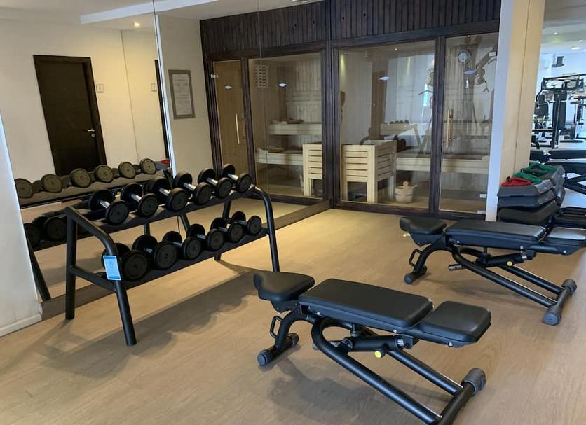 Fitnessbereich Foto