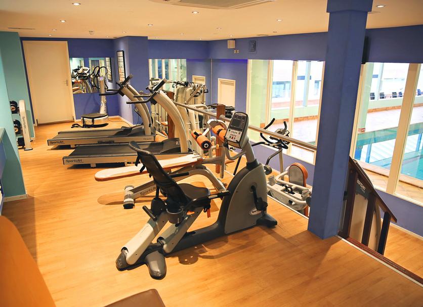 Fitnessbereich Foto