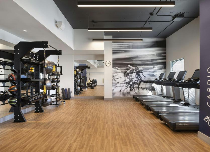 Fitnessbereich Foto