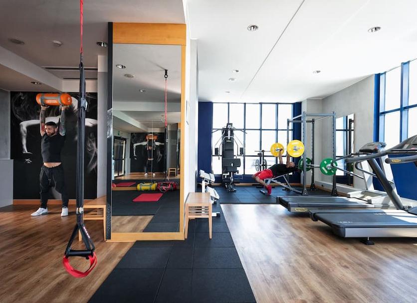 Fitnessbereich Foto