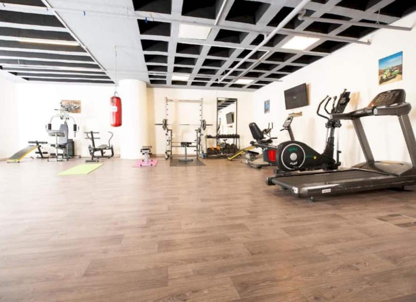 Fitnessbereich Foto